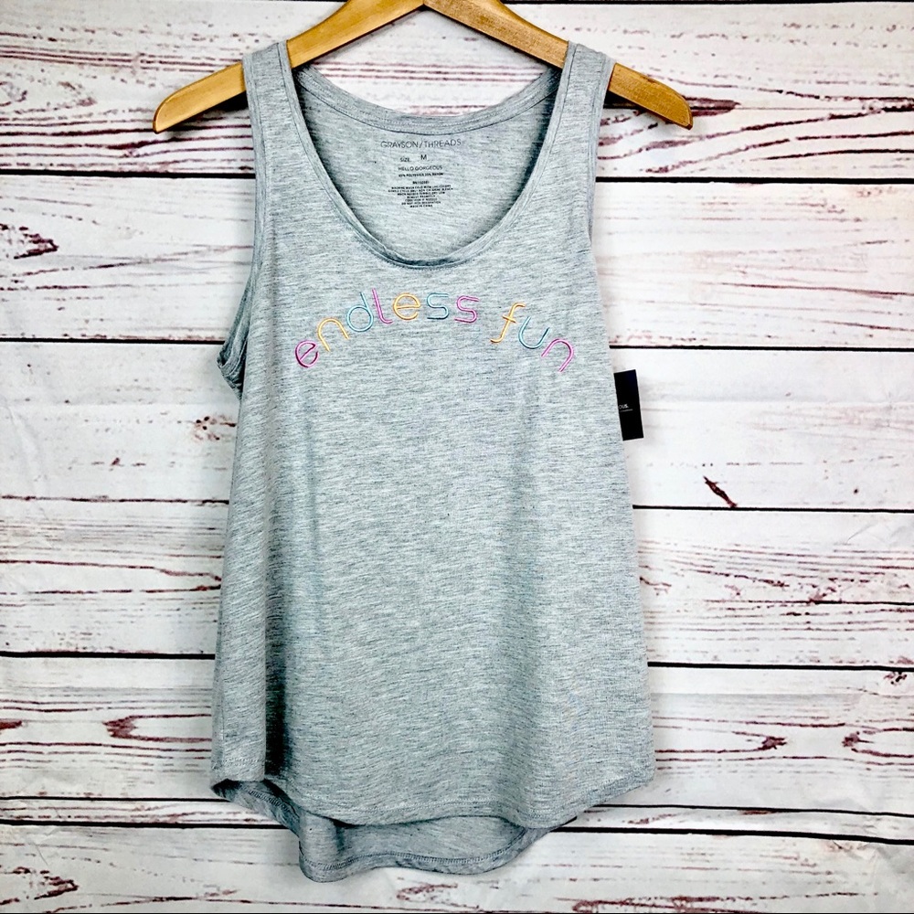🎉GRAYSON THREADS🎁 Endless Fun Tank Top Medium